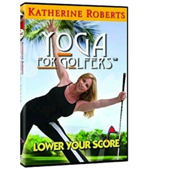 YOGA FOR GOLFERS, New DVD, Kathleen Roberts Lower Your Score Includes Poster New - Picture 1 of 1